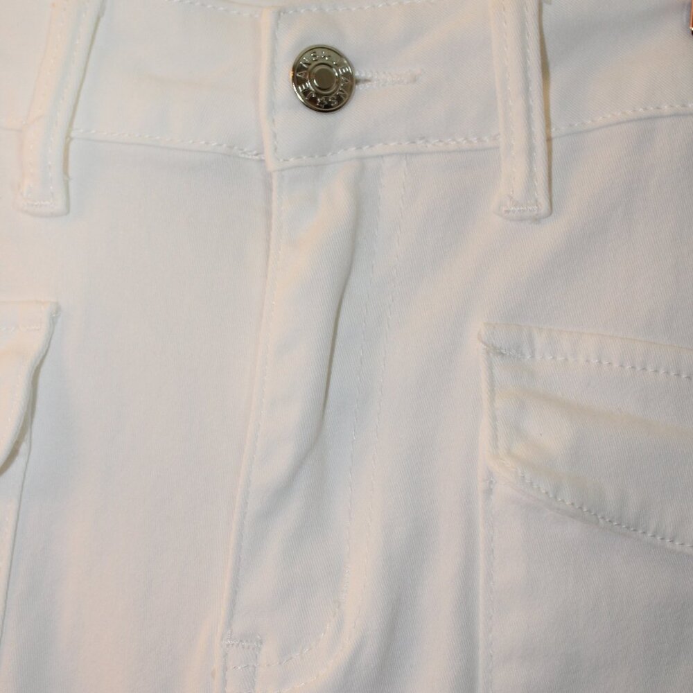 Dokotoo Sailor White Jeans Wide Leg Size 4 - Picture 5 of 12